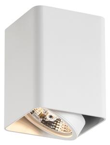 Designové přisazené bodové svítidlo bílé GU10 70mm otočné a naklápěcí - Vox