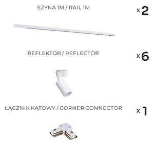 Zuma Line 3565 - Bodové svítidlo v lištovém systému TUBE 6xGU10/35W/230V bílá