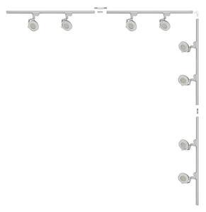 Zuma Line 3591 - Bodové svítidlo v lištovém systému MASTER 8xGU10/15W/230V bílá