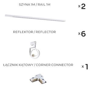Zuma Line 3580 - Bodové svítidlo v lištovém systému MASTER 6xGU10/15W/230V bílá