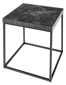 Odkládací stolek ARCHITECTURE 40 CM antracit mramorový vzhled Nábytek | Doplňkový nábytek | Odkládací stolky