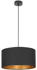 Závěsné svítidlo Shade, 1x textilní stínítko (výběr ze 2 barev), (výběr ze 2 barev konstrukce), (fi 40cm), g