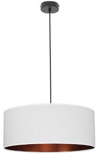 Závěsné svítidlo Shade, 1x textilní stínítko (výběr ze 2 barev), (výběr ze 2 barev konstrukce), (fi 50cm), c