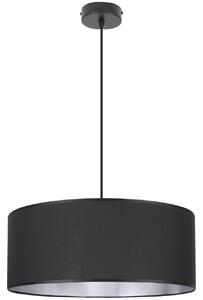 Závěsné svítidlo Shade, 1x textilní stínítko (výběr ze 2 barev), (výběr ze 3 barev konstrukce), (fi 50cm), ch