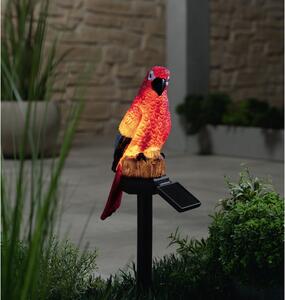LIVARNO home Sada dekorativních solárních svítidel, 4dílná, červený papoušek (800006492)