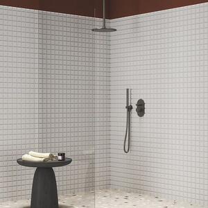 Ravak SatinFlex Sprchová hadice 150 cm plastová, Graphite Brushed 913.22GB X07P695
