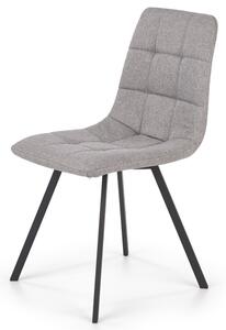 Jídelní židle SCK-402 šedá/černá