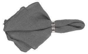 Ubrousek 45x45 cm Broste GRACIE - tmavě šedý