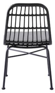 Jídelní židle SCK-401 černá/šedá