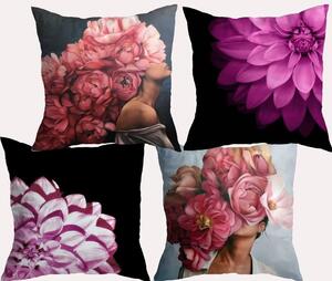 Povlaky na polštáře 40x40 cm Pyton set 4 ks EMI