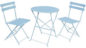 Ak furniture Skládací sada zahradního nábytku ORION modrá