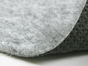 Vebe Metrážový koberec Santana 14 šedá s podkladem gel, zátěžový - Bez obšití cm