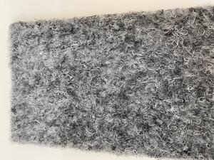Vebe Metrážový koberec Santana 14 šedá s podkladem resine, zátěžový - Bez obšití cm