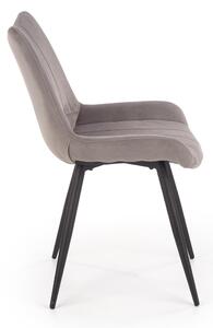Jídelní židle SCK-388 šedá/černá