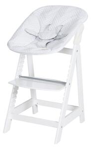 Roba Dětská vysoká židlička Born Up 2 v 1 (bílá) (100367254002)