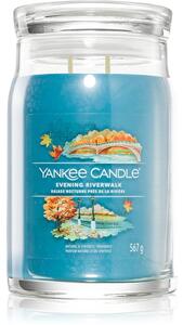 Yankee Candle Evening Riverwalk vonná svíčka Signature 567 g