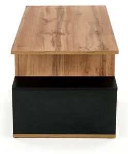 COMBO Konferenční stolek Barva Dub wotan/Černý