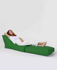 Atelier del Sofa Zahradní sedací vak Siesta Sofa Bed Pouf - Green, Zelená