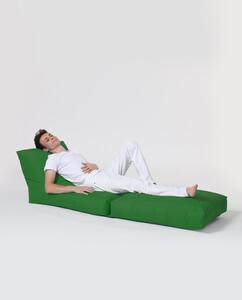 Atelier del Sofa Zahradní sedací vak Siesta Sofa Bed Pouf - Green, Zelená