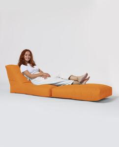 Atelier del Sofa Zahradní sedací vak Siesta Sofa Bed Pouf - Orange, Oranžová