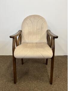 Dřevěná židle s područkami Verona Potah: Látka E