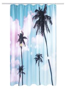 LIVARNO home Sprchový závěs, 180 x 200 cm (palmy) (100367352003)