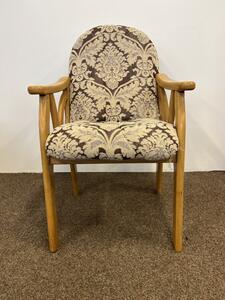 Dřevěná židle s područkami Verona Potah: Látka C