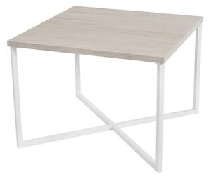 Konferenční stolek PRATO bílý dub / bílý
