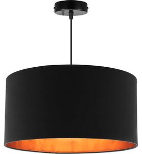 Závěsné svítidlo Shade, 1x textilní stínítko (výběr ze 4 barev), (výběr ze 3 barev konstrukce), (fi 40cm), g