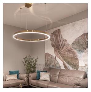 Maxlight P0370D Stmívatelné závěsné LED sívitldo LUXURY GOLD 110cm
