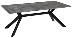 KONFERENČNÍ STOLEK, světle šedá, kov, kompozitní dřevo, 120/45/60 cm Livetastic, Online Only