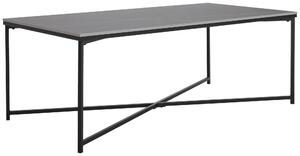 KONFERENČNÍ STOLEK, šedá, černá, kov, keramika, 120/60/42 cm Livetastic, Online Only
