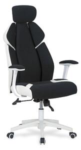 Halmar Kancelářské křeslo, židle CHRONO, černá / bílá