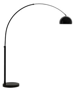 Černá stojací lampa s kovovým stínidlem (výška 160 cm) Madali – Kave Home