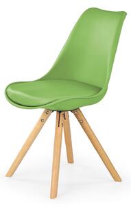 Jídelní židle K201 zelená