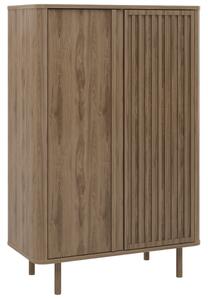 -25 % Dny MOMENTI– Marckeric Hnědá komoda Salma 86 x 40 cm s dřevěným dekorem