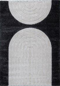 Vopi | Kusový koberec Rangpur 65203 699 krémovo-černý - 160 x 230 cm