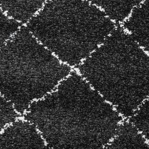 Vopi | Kusový koberec Rangpur 65217 699 černo-krémový - 120 x 170 cm