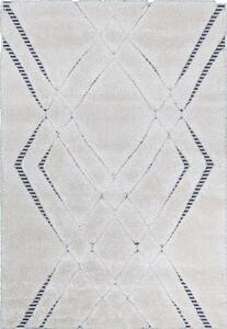 Vopi | Kusový koberec Rangpur 65227 969 krémovo-černý - 160 x 230 cm