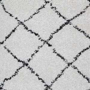 Vopi | Kusový koberec Rangpur 65217 669 krémovo-černý - 80 x 150 cm