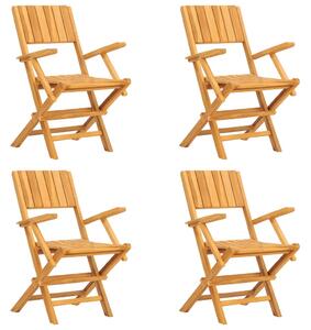 5dílný zahradní jídelní set masivní teakové dřevo