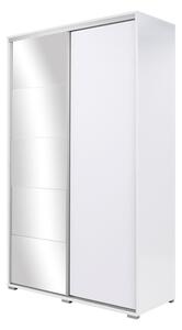 Bílá skříň s posuvnými dveřmi ONTARIO 150 cm