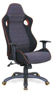 Halmar Kancelářská židle, křeslo RANGER, černá / šedá