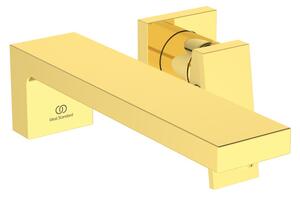 Ideal Standard Extra - Umyvadlová baterie podomítková, kartáčovaná zlatá BD510A2