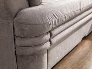 Pohovka Dubai sofa 3S - VÝBĚR TKANIN - s úložným prostorem