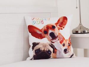 Dekorační polštářek 40x40 cm - Funny dogs