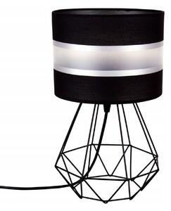 Stolní lampa Elegance, 1x textilní stínítko (výběr ze 6 barev), (výběr ze 3 barev konstrukce), d