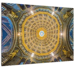 Obraz stropu Sienského kostela (70x50 cm)