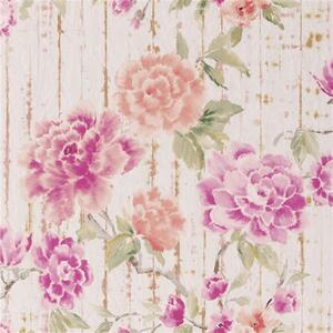 Květovaná tapeta KYOTO FLOWERS Designers Guild Odstín Tapety: Beige PDG1158/01
