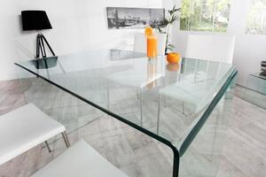 Skleněný stůl GHOST 120 CM Nábytek | Jídelní prostory | Jídelní stoly | Všechny jídelní stoly
